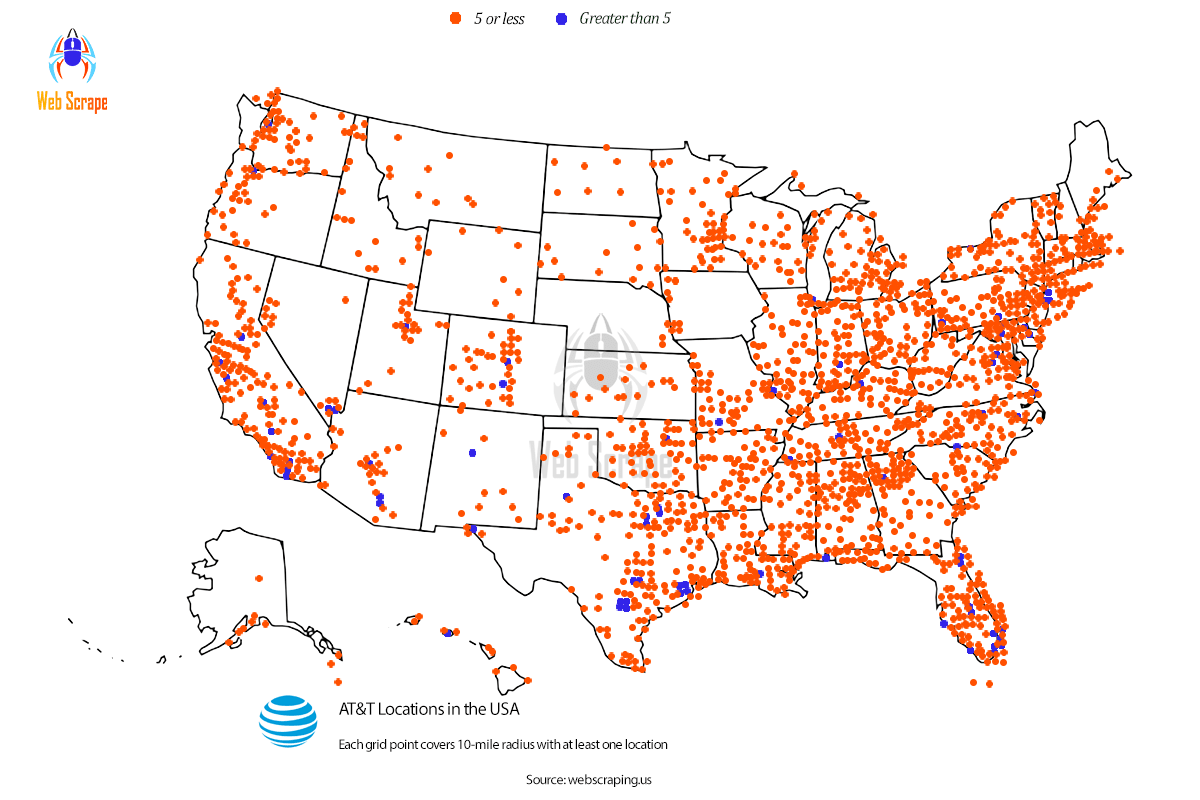 AT&T locations_in_USA