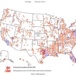 How Many AutoZone Locations are there in United States?